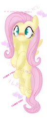 Size: 547x1427 | Tagged: artist:zenit007, blushing, derpibooru import, flutterlove, fluttershy, safe, solo