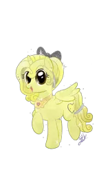 Size: 1840x3264 | Tagged: safe, artist:halcyon noctem, derpibooru import, oc, oc:arishy, unofficial characters only, alicorn, pony, alicorn oc, banana, birthday gift, crystallized, solo, yellow