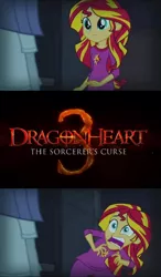 Size: 596x1024 | Tagged: derpibooru import, dragonheart, exploitable meme, meme, safe, sunset screamer, sunset shimmer