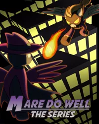 Size: 800x1000 | Tagged: artist:drawponies, comic cover, fireball, mare do well, safe, shadowbolts