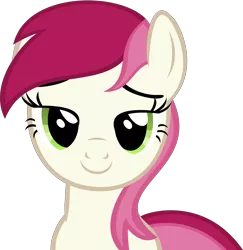 Size: 4320x4437 | Tagged: absurd resolution, artist:yenshin, bedroom eyes, derpibooru import, looking at you, roseluck, safe, simple background, solo, transparent background, vector