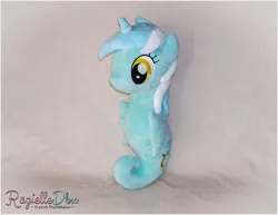 Size: 1294x1000 | Tagged: artist:razielledbx, cute, derpibooru import, irl, lyra heartstrings, photo, plushie, safe, sea pony, seapony lyra, solo, species swap