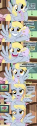 Size: 1120x3780 | Tagged: safe, artist:beavernator, derpibooru import, derpy hooves, dinky hooves, pony, baby, baby pony, beavernator is trying to murder us, comic, cute, daaaaaaaaaaaw, derpabetes, dinkabetes, equestria's best mother, eyes closed, foal, heartwarming, sleeping, weapons-grade cute