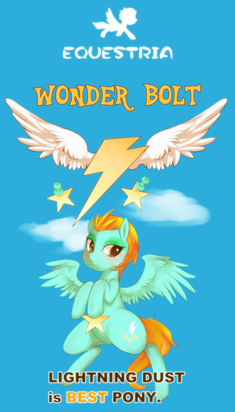 Size: 1096x1920 | Tagged: artist:girlieginger, derpibooru import, lightning dust, safe, solo, wonderbolts