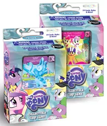 Size: 450x530 | Tagged: safe, derpibooru import, apple bloom, derpy hooves, princess cadance, scootaloo, spike, sweetie belle, twilight sparkle, twilight sparkle (alicorn), alicorn, pony, ccg, cutie mark crusaders, enterplay, female, mare