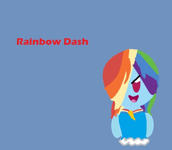 Size: 555x486 | Tagged: chibi, derpibooru import, rainbow dash, safe, solo, source needed, useless source url