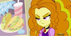 Size: 1984x1008 | Tagged: safe, derpibooru import, screencap, adagio dazzle, equestria girls, rainbow rocks, adagio is not amused, solo, unamused