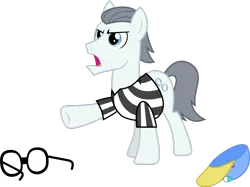 Size: 1600x1198 | Tagged: safe, artist:chainchomp2, derpibooru import, silver shill, earth pony, pony, leap of faith, baseball cap, clothes, glasses, hat, male, shirt, simple background, solo, stallion, transparent background, vector