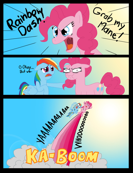 Size: 2552x3320 | Tagged: artist:blood-asp0123, grab my meme, meme, pinkie boom, pinkie pie, rainbow dash, safe, sonic pie boom, sonic pink boom, sonic rainboom