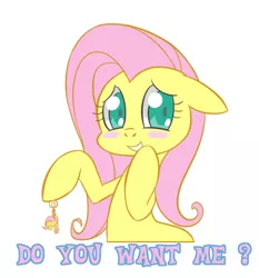 Size: 1024x1098 | Tagged: artist:congee-painting, blushing, bronybait, derpibooru import, fluttershy, keychain, pixiv, safe, solo