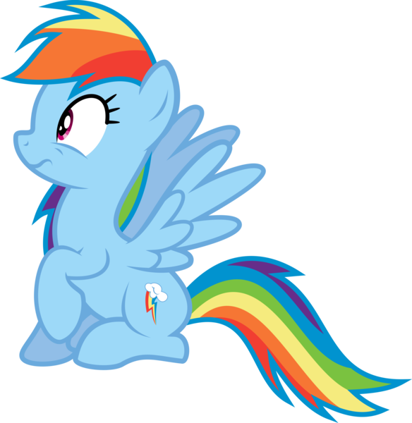 Size: 8000x8225 | Tagged: absurd resolution, artist:sir-teutonic-knight, derpibooru import, rainbow dash, safe, simple background, solo, transparent background, vector