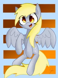 Size: 660x880 | Tagged: safe, artist:ibacchstudios, derpibooru import, derpy hooves, pegasus, pony, female, mare, solo