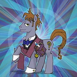 Size: 600x600 | Tagged: artist:joeengland, derpibooru import, doctor who, ponified, safe