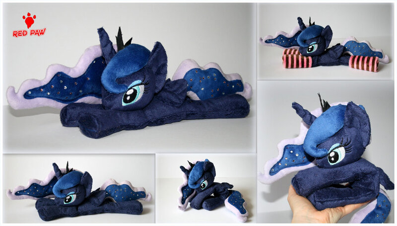 Size: 1024x582 | Tagged: artist:lavim, clothes, derpibooru import, irl, photo, plushie, princess luna, safe, socks