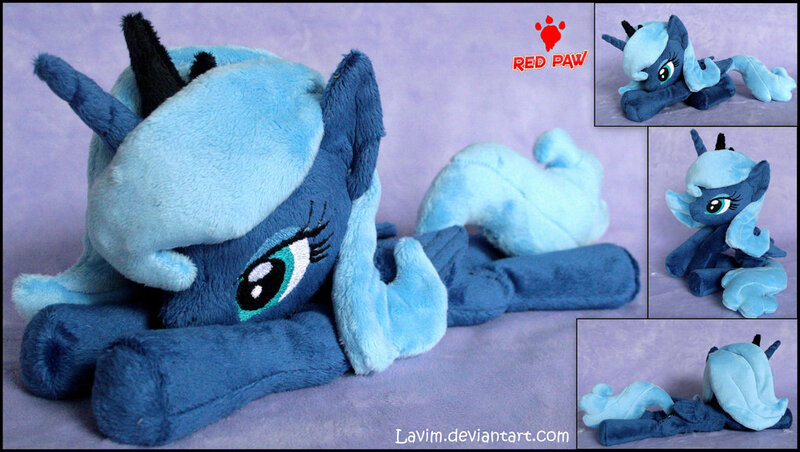 Size: 1024x578 | Tagged: artist:lavim, derpibooru import, irl, photo, plushie, princess luna, s1 luna, safe, solo