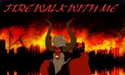 Size: 2048x1228 | Tagged: apocalypse, bad end, derpibooru import, fire, fire walk with me, image macro, lord tirek, meme, reference, safe, solo, twin peaks