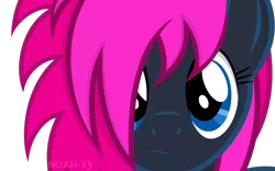 Size: 1024x639 | Tagged: artist:noah-x3, close-up, derpibooru import, face, frown, hair over one eye, looking at you, oc, oc:neon flare, portrait, safe, solo, unofficial characters only