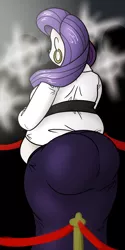 Size: 1000x2000 | Tagged: dead source, suggestive, artist:bigponiesinc, derpibooru import, rarity, equestria girls, ass, bbw, breasts, camera flashes, carpet, celebrity, chubbity, chubby, clothes, fat, female, huge butt, humanized, large butt, raritubby, rearity, red carpet, skirt, solo, solo female, the ass was fat, wide hips