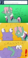 Size: 500x1054 | Tagged: safe, artist:kourabiedes, derpibooru import, fizzy, smooze, ask fizzy, ask, comic, g1, solo, tumblr