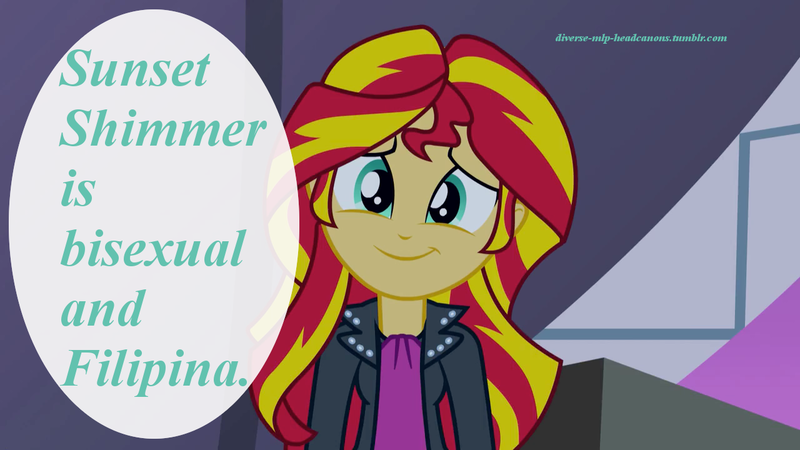 Size: 1280x720 | Tagged: safe, derpibooru import, sunset shimmer, equestria girls, diverse-mlp-headcanons, headcanon