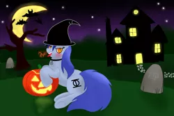 Size: 1024x683 | Tagged: artist:aeonofdreams, derpibooru import, giantess, halloween, macro, micro, nightmare night, oc, oc:cookie crumble, oc:nightengale, rule 63, size difference, suggestive, unofficial characters only