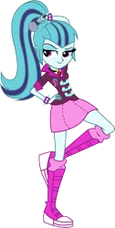 Size: 1703x3384 | Tagged: safe, artist:zeldarondl, derpibooru import, sonata dusk, equestria girls, rainbow rocks, gem, microphone, simple background, siren gem, solo, transparent background, vector