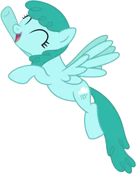 Size: 3073x3923 | Tagged: artist:bluemeganium, derpibooru import, eyes closed, flying, happy, raised hoof, safe, simple background, spring melody, sprinkle medley, transparent background, vector