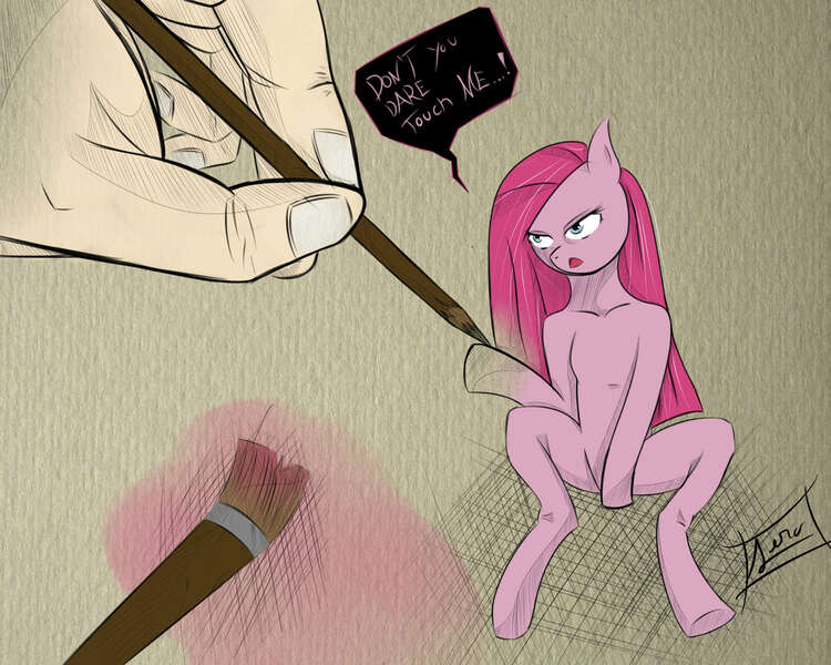 Size: 2500x2000 | Tagged: artist:aerostoner, derpibooru import, hand, pinkamena diane pie, pinkie pie, safe