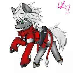 Size: 500x500 | Tagged: artist:cennybunz, blazblue, derpibooru import, ponified, ragna the bloodedge, safe, solo