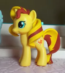 Size: 600x680 | Tagged: safe, artist:sanadaookmai, derpibooru import, sunset shimmer, pony, unicorn, brushable, custom, irl, photo, solo, toy