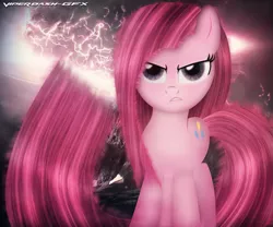 Size: 1687x1406 | Tagged: artist:vipeydashie, derpibooru import, pinkamena diane pie, pinkie pie, safe, solo