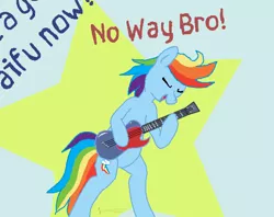 Size: 1200x950 | Tagged: artist:thejakevale, cutie mark, derpibooru import, guitar, rainbow dash, safe, solo, stars, waifu