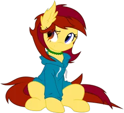 Size: 7141x6528 | Tagged: safe, artist:a-jewel-of-rarity, derpibooru import, oc, oc:shyra, unofficial characters only, absurd resolution, clothes, heterochromia, hoodie, messy mane, simple background, solo, trace, transparent background