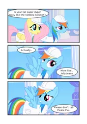 Size: 898x1268 | Tagged: artist:stratusxh, comic, derpibooru import, fluttershy, jelly beans, pinkie pie, rainbow dash, safe