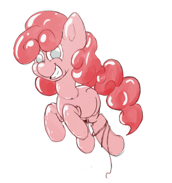 Size: 800x850 | Tagged: artist:littlebrownzebraicarus, balloon pony, derpibooru import, female, inflatable, oc, oc:cherry bubble, safe, unofficial characters only