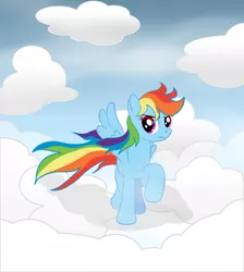 Size: 1280x1428 | Tagged: artist:dcpip, cloud, cloudy, derpibooru import, rainbow dash, safe, solo