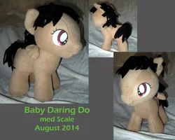 Size: 3000x2400 | Tagged: safe, artist:littlewolfstudios, derpibooru import, daring do, pegasus, pony, baby, cute, dawing do, filly, foal, for sale, irl, photo, plushie, sale, soft, wings