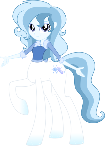 Size: 746x1035 | Tagged: safe, artist:kaylathehedgehog, derpibooru import, oc, oc:ice dreams, unofficial characters only, centaur, taur, equestria girls, ponytaur, simple background, solo, transparent background, vector