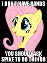 Size: 750x1000 | Tagged: derpibooru import, exploitable meme, fluttershy, image macro, innuendo, meme, painfully innocent fluttershy, suggestive