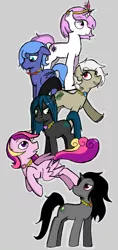 Size: 500x1055 | Tagged: safe, artist:ladydarthorn, derpibooru import, discord, king sombra, princess cadance, princess celestia, princess luna, queen chrysalis, ponified, earth pony, pegasus, pony, unicorn, adoreris, alternate universe, artemabetes, big crown thingy, chrysalis' cutie mark, cute, discord's cutie mark, earth pony chrysalis, earth pony discord, earth pony eris, earth pony metamorphosis, element of generosity, element of honesty, element of kindness, element of laughter, element of loyalty, element of magic, elements of harmony, eris, eris' cutie mark, female, gray background, image, jewelry, king metamorphosis, male, mare, metamorphosis' cutie mark, morphabetes, pegasus luna, png, pony discord, prince artemis, prince bolero, prince solaris, queen umbra, race swap, regalia, rule 63, rule63betes, simple background, sombra's cutie mark, species swap, stallion, umbra's cutie mark, umbradorable, unicorn celestia