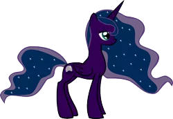 Size: 822x564 | Tagged: safe, artist:superelectrogirl98, derpibooru import, princess luna, oc, oc:satellite, alicorn, pony, alicorn oc, antagonist, donut steel, evil, evil luna, evil princess luna, evil princesses, parallel equestria, solo