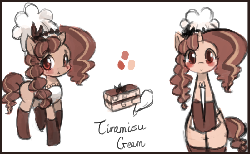 Size: 1052x650 | Tagged: artist:lumineko, blushing, derpibooru import, oc, oc:tiramisu cream, safe, solo, unofficial characters only