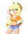 Size: 2001x2448 | Tagged: suggestive, artist:thebrokencog, derpibooru import, applejack, human, alpha female, apple, belly button, belt, blonde hair, blue bottomwear, blushing, breasts, brown belt, brown handwear, brown headwear, clothes, cowboy hat, cowgirl, daisy dukes, denim shorts, ecstasy, exposed belly, female, food, freckles, front knot midriff, gloves, green eyes, hand behind back, hand on hip, hat, heroine, human coloration, humanized, image, long hair, looking at you, medium breasts, metahuman, midriff, one arm down, one arm up, open smile, orange topwear, plaid shirt, png, posing for photo, shiny skin, shirt, shorts, simple background, smiling, smiling at you, solo, solo female, spreading, spread legs, standing, tomboy, watermark, white background