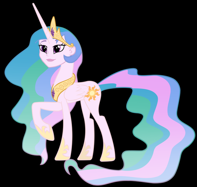 Size: 900x855 | Tagged: safe, derpibooru import, princess celestia, human head pony, equestria girls, abomination, black background, nightmare fuel, principal celestia, simple background, solo, what has magic done, what has science done