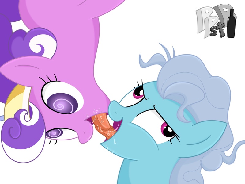 Size: 2048x1536 | Tagged: artist:ponies play spin the bottle, crazy face, drool, drool string, faic, female, french kiss, insanity, kissing, lesbian, making out, screwball, screwballoose, screw loose, sloppy kissing, spin the bottle, suggestive