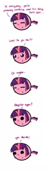 Size: 703x2620 | Tagged: artist:pekou, ask, ask my little chubbies, chubbie, comic, derpibooru import, safe, solo, tumblr, twilight sparkle