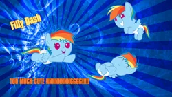 Size: 1920x1080 | Tagged: dead source, safe, artist:sir-teutonic-knight, derpibooru import, rainbow dash, pegasus, pony, abstract background, baby, baby dash, baby pony, cute, diaper, female, filly, filly rainbow dash, flying, foal, hnnng, sleeping, solo, vector, wallpaper