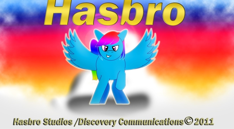 Size: 900x497 | Tagged: artist:odiz, closing logo, derpibooru import, hasbro, logo, logo parody, rainbow dash, safe, tristar