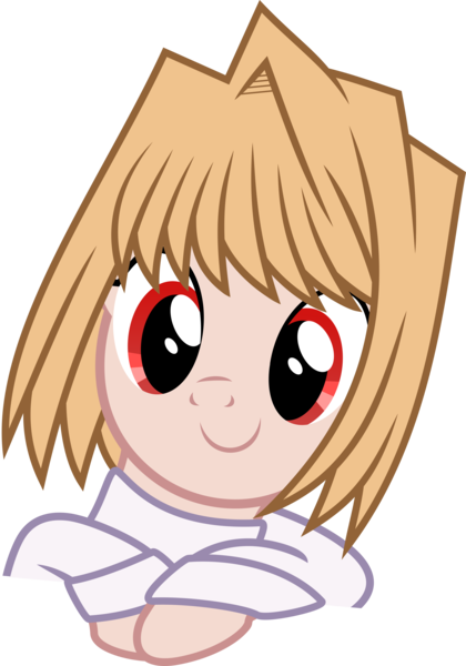 Size: 4025x5750 | Tagged: absurd resolution, arcueid brunestud, artist:synch-anon, artist:twiforce, clothes, derpibooru import, ponified, safe, simple background, smiling, solo, sweater, transparent background, tsukihime, vector