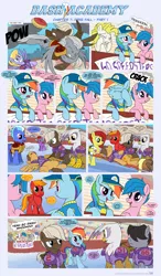 Size: 1248x2134 | Tagged: safe, artist:sorcerushorserus, derpibooru import, baby ribbs, brolly, cloud kicker, derpy hooves, dumbbell, firefly, gilda, hoops, quarterback, rainbow dash, surprise, whitewash, gryphon, pegasus, pony, comic:dash academy, argie ribbs, comic, douchebag, female, g1, g1 to g4, generation leap, male, mare, score, stallion